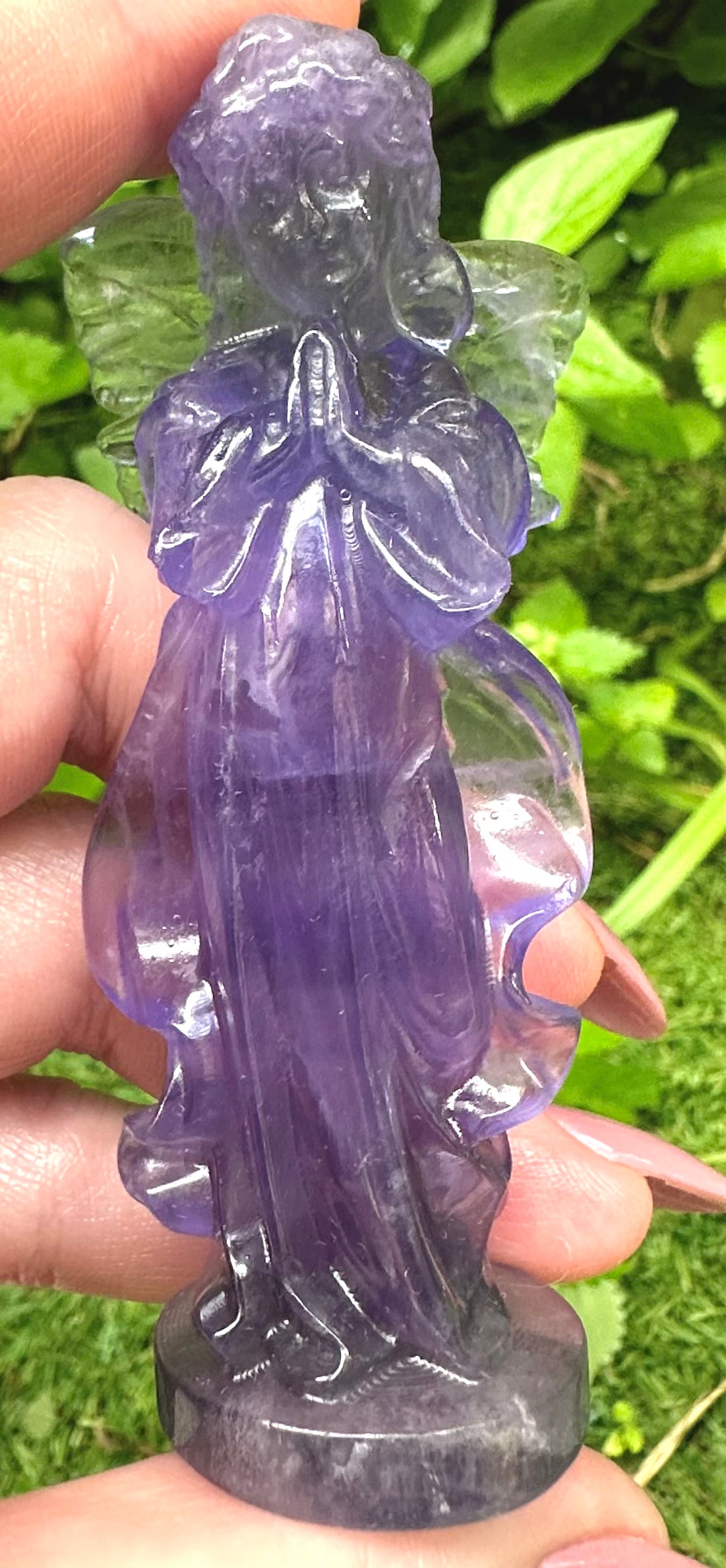 Angelo in fluorite