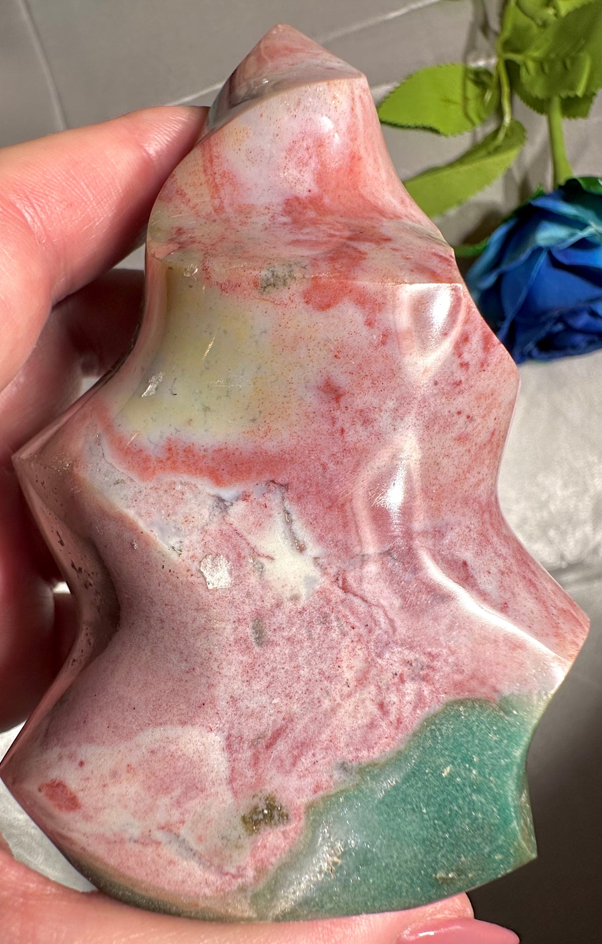 Ocean jasper flame