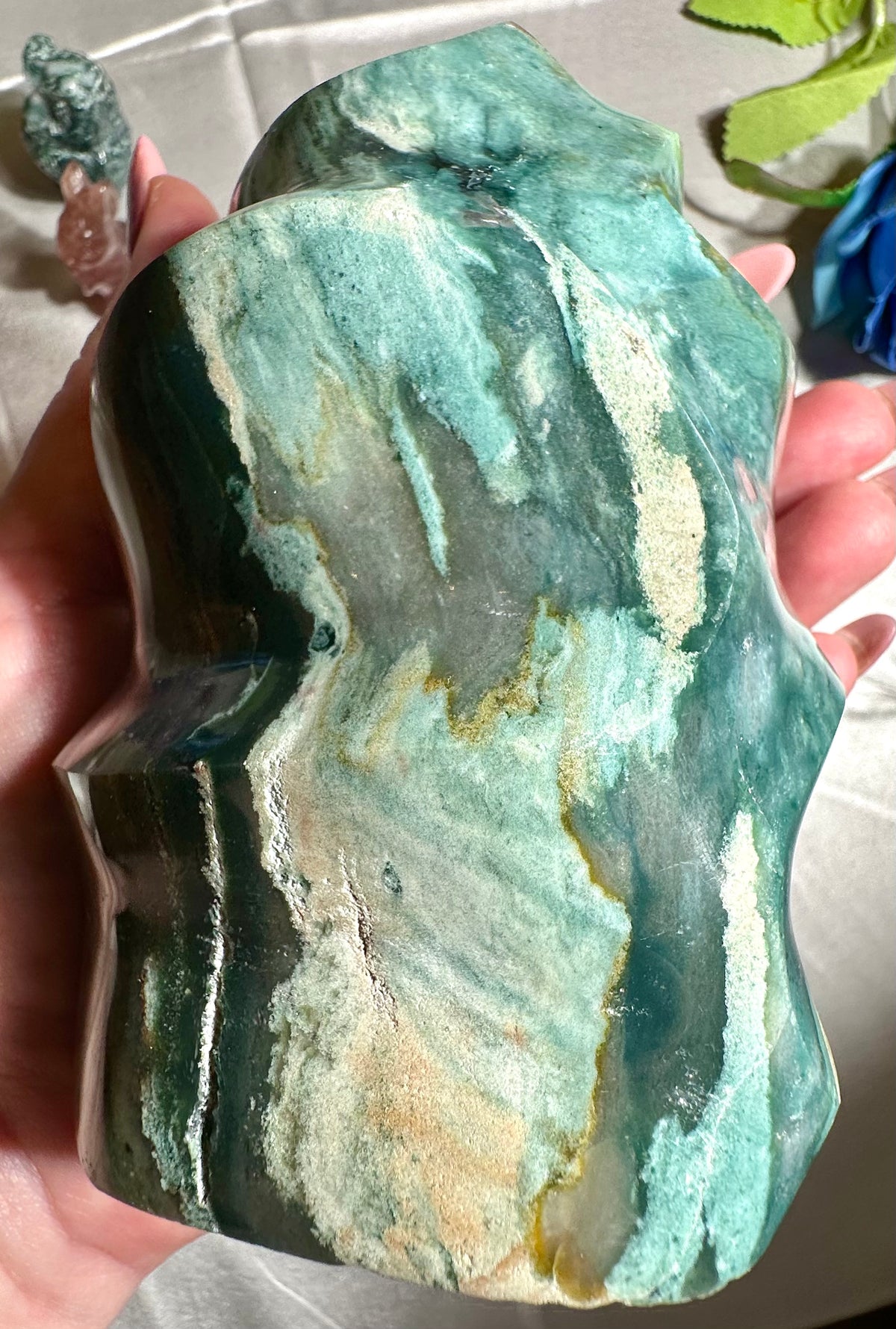 Ocean jasper flame