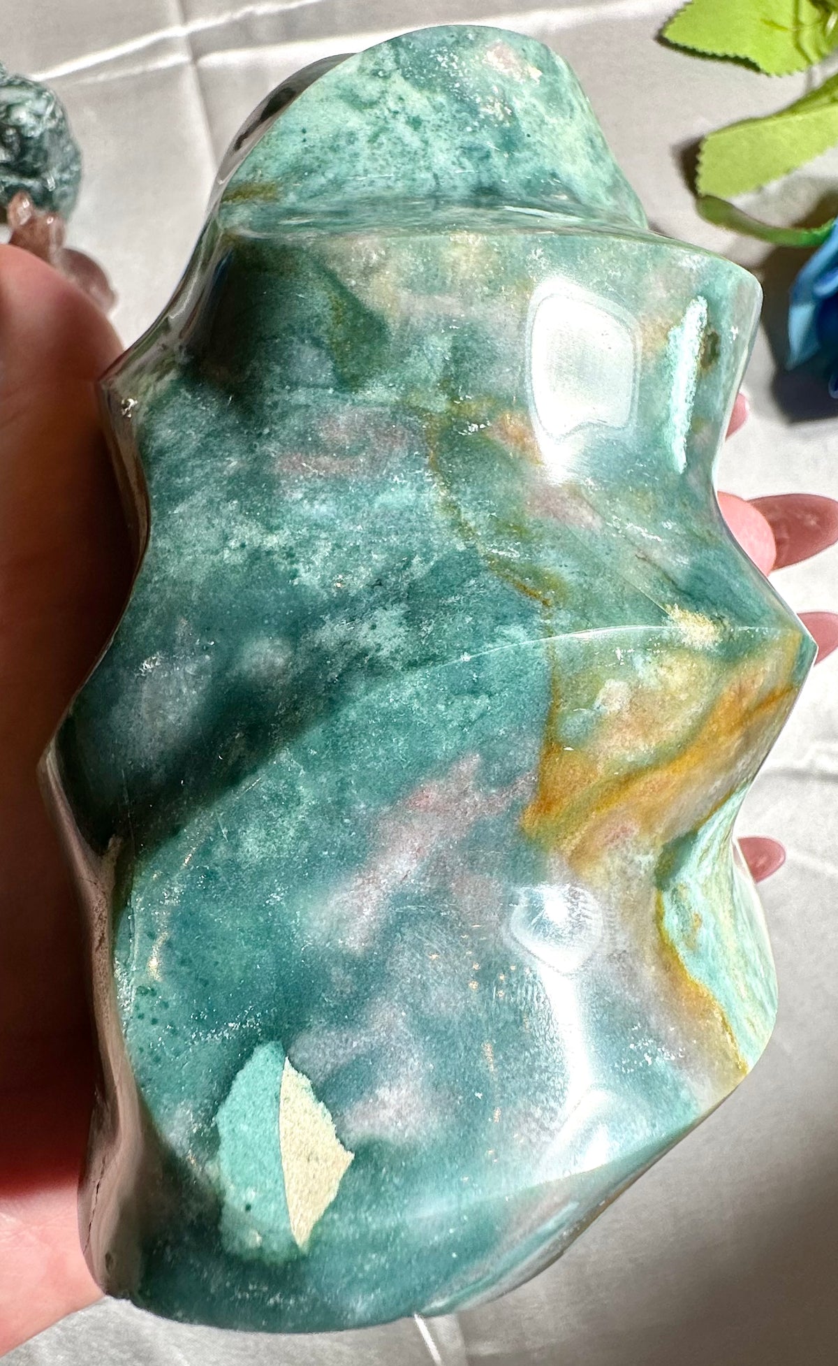 Ocean jasper flame