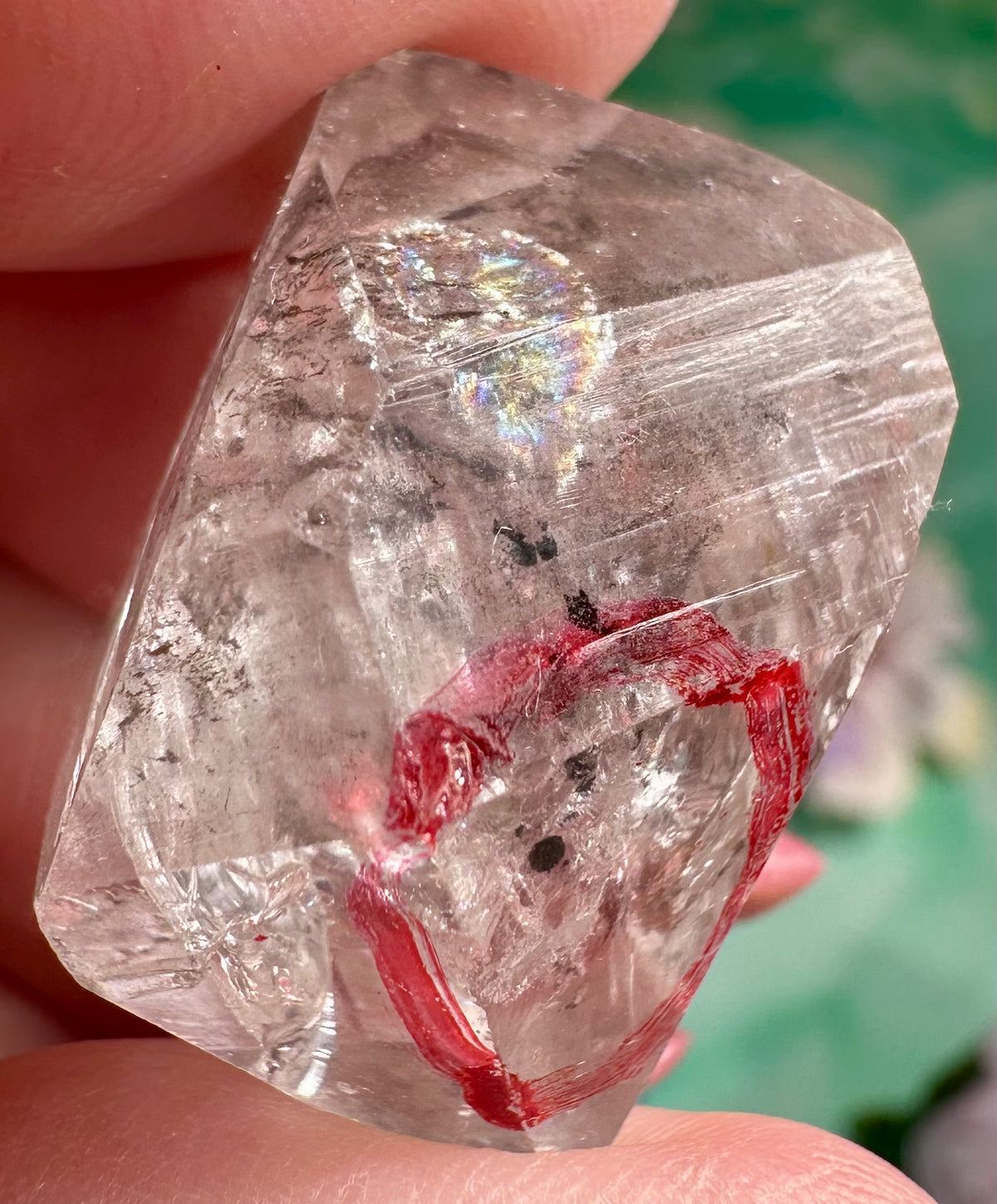 Diamante di Herkimer enidro