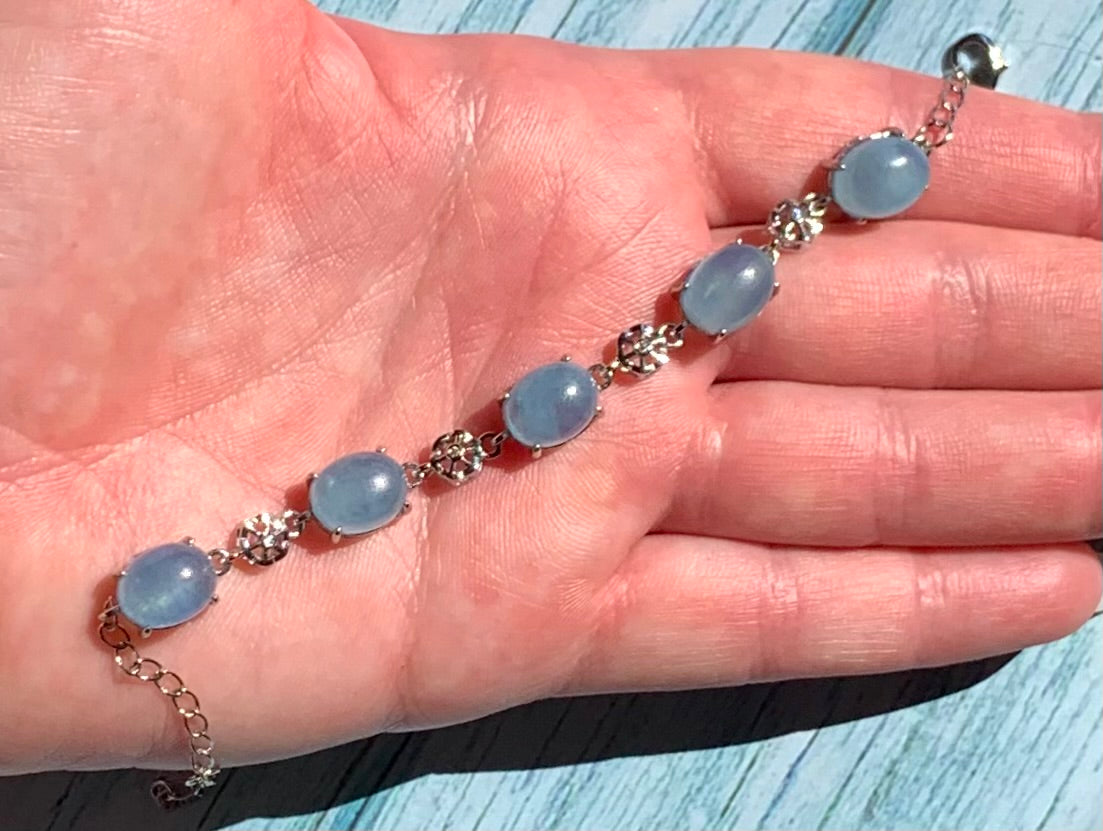 Aquamarine bracelet