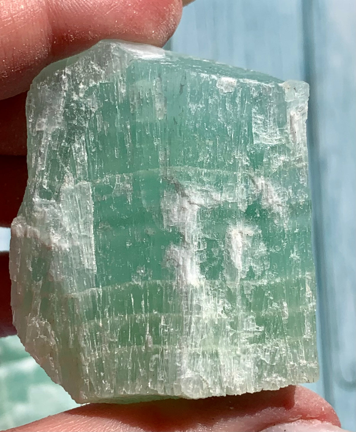 Raw Caribbean calcite 